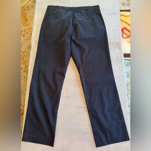 Men's Navy Blue Banana Republic Flat Front Chinos Sz 36 x 32